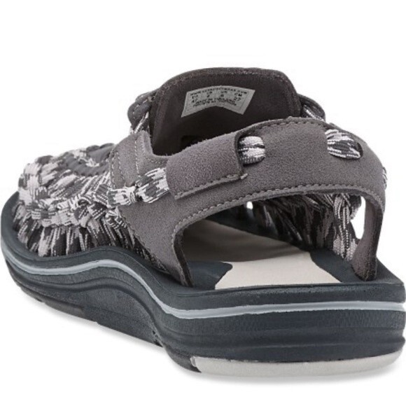 Keen UNEEK Men\'s Two-Cord Water Sandal in Magnet/Vapor Gray 8.5 main image 5